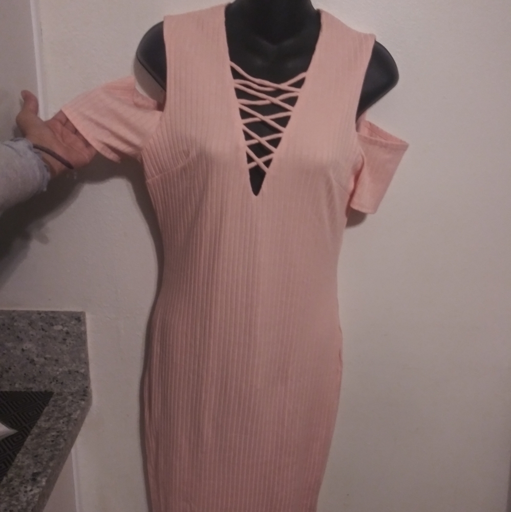 Mocha pink Dress size Large